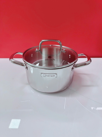 Nồi inox liền khối Elmich Trimax Napoli EL2538IN18 size 18cm ,20cm,24cm