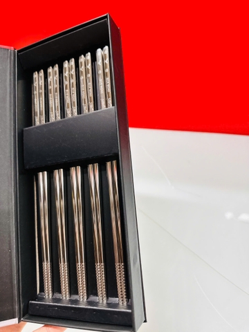 Bộ 5 đôi đũa Inox 316 Kalpen T4