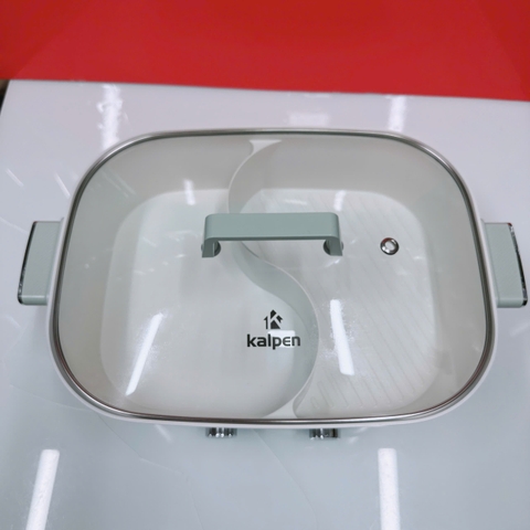 Bếp lẩu nướng hai ngăn tháo rời Kalpen PP66 6.5L
