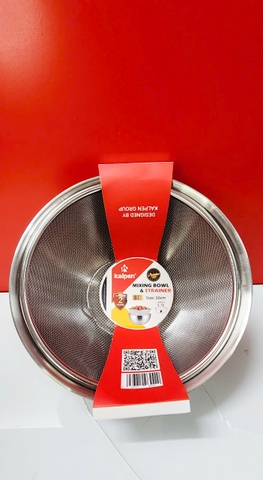 Bộ tô kèm rổ Inox Kalpen - 24cm I9 I10 I11