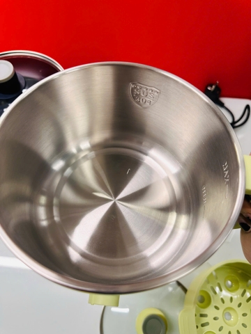 Ca lẩu điện mini có khay hấp Kalpen P6 1.8L