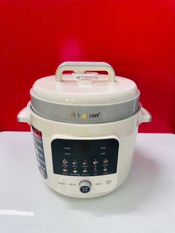 Nồi áp suất điện lòng nồi Inox 304 Kalpen P5 6L