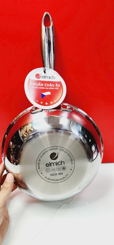 Chảo xào inox cao cấp 3 lớp đáy liền Elmich Trimax EL-2823 size 20cm