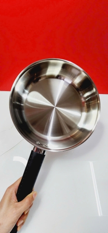 Chảo Inox Liền Khối Elmich Basic EL2862IN Size 26cm, Hàng Chính Hãng, Inox 304