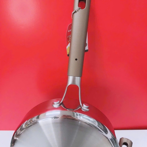 Chảo Inox 304 liền khối phủ Titanium Kalpen Dauer