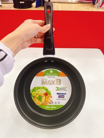 Chảo Elmich Inox Chống Dính 3 Đáy Max B SM3766 size 20cm