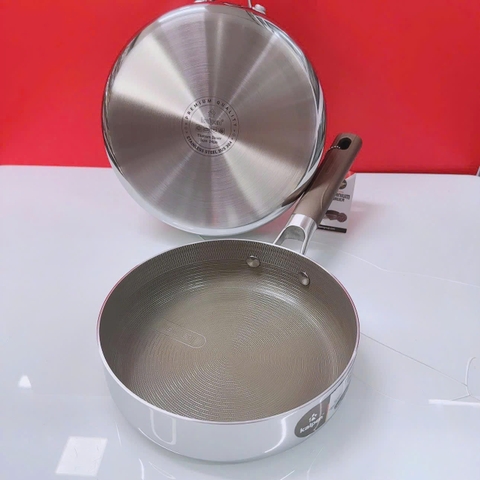 Chảo Inox 304 liền khối phủ Titanium Kalpen Dauer