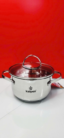 Bộ 3 nồi Inox 5 lớp đáy Kalpen Lermat L1Pro 16-20-24cm