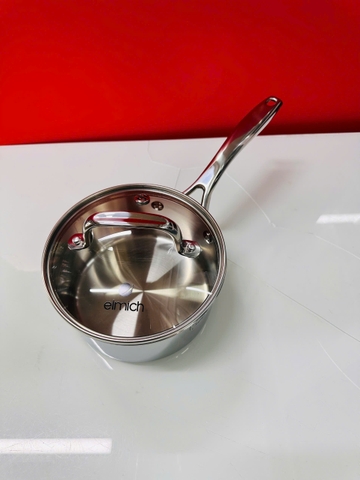 Quánh inox liền khối Elmich Trimax Napoli EL2538IN16 size 16cm