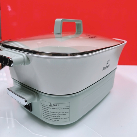 Bếp lẩu nướng hai ngăn tháo rời Kalpen PP66 6.5L