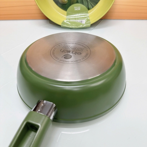 Chảo phủ sứ an toàn Elmich Olive EL-5965OV