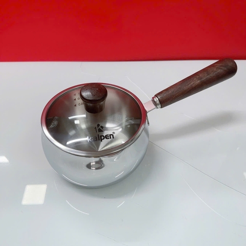 Quánh Inox 304 liền khối miệng rót Kalpen Baby Rinmer Rm14