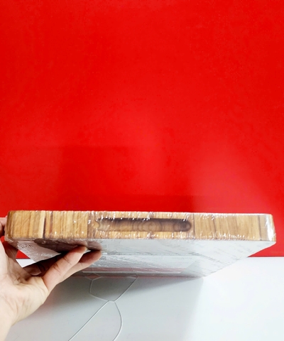 Thớt thái chữ nhật gỗ Teak Kalpen