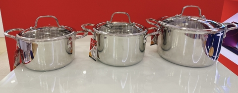 Nồi Inox 304 liền khối Kalpen Kazler Kz24