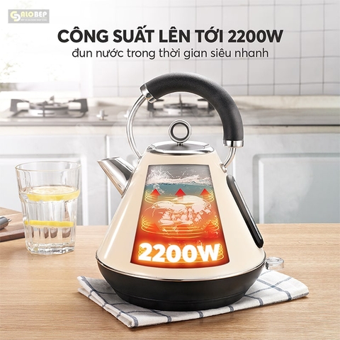 Ấm Đun Nước Siêu Tốc Elmich 1,8L Kee1778