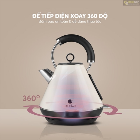 Ấm Đun Nước Siêu Tốc Elmich 1,8L Kee1778