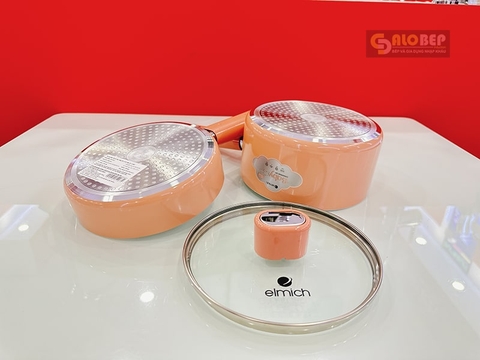 Bộ Nồi Chảo Chống Dính Elmich Baby El 1169AP
