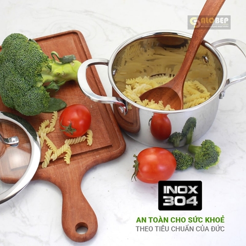 Bộ Nồi Inox 3 Lớp Liền Khối Kalpen Kazler Kz1