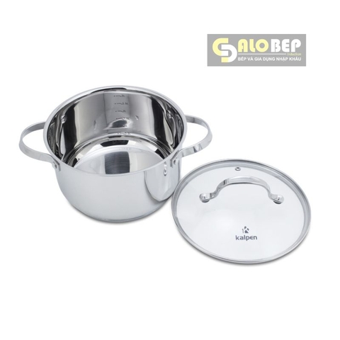 Bộ Nồi Inox 304 Cao Cấp 5 Đáy Kalpen Lermat L1