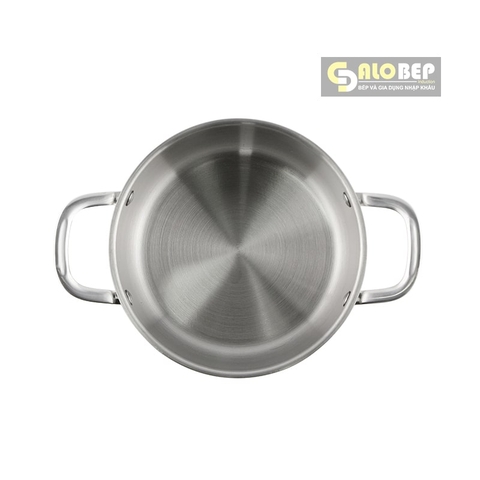 Bộ Nồi Inox Cao Cấp 3 Lớp Đáy Liền Trimax EL-3741 Size 16, 20, 24cm