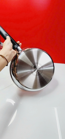 Chảo Inox Liền Khối Elmich Basic EL2862IN Size 26cm, Hàng Chính Hãng, Inox 304