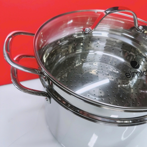 Nồi hấp Inox 304 đáy 5 lớp Elmich EL2533IN28 size 28cm