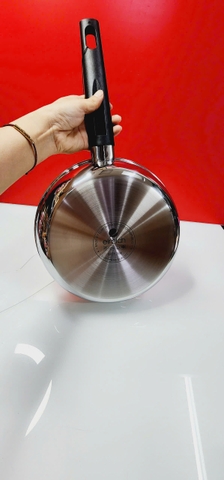 Chảo Inox Liền Khối Elmich Basic EL2862IN Size 26cm, Hàng Chính Hãng, Inox 304