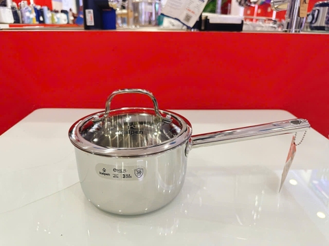 Quánh Inox 304 liền khối Kalpen Emer EM16 16cm