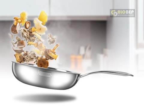 Chảo Inox 3 Lớp Elmich El-3845 Size 24