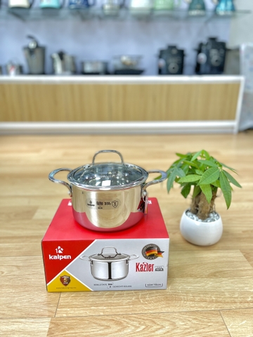Nồi Inox 304 liền khối Kalpen Kazler KZ18