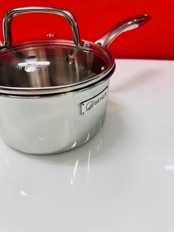 Quánh inox liền khối Elmich Trimax Napoli EL2538IN16 size 16cm