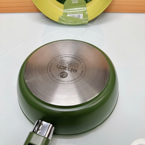 Chảo phủ sứ an toàn Elmich Olive EL-5965OV