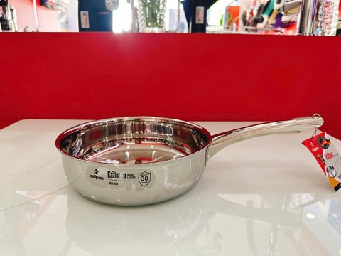 Chảo Inox 304 liền khối Kalpen Kazler OZ16,20,24
