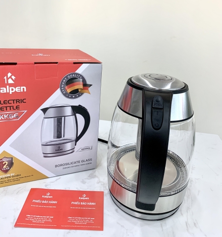 Ấm đun nước thuỷ tinh Kalpen KK66 dung tích 1.8L