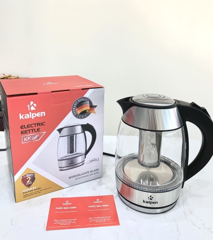 Ấm đun nước thuỷ tinh Kalpen KK66 dung tích 1.8L