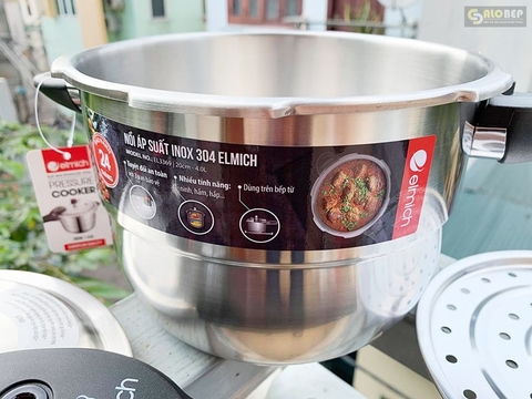 Nồi áp suất inox 304 Elmich 20cm 4.0L EL3369