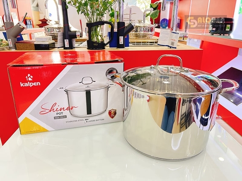 Nồi Luộc Gà Inox 304 Cao Cấp 5 Đáy Kalpen Size 28cm