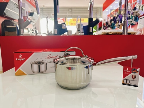 Quánh Inox 304 Cao Cấp 5 Đáy Kalpen Lermat L16
