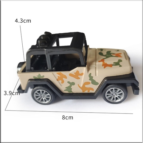 Xe Jeep - Màu sữa