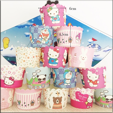 Cốc giấy răng cưa nhỏ - 50 chiếc
