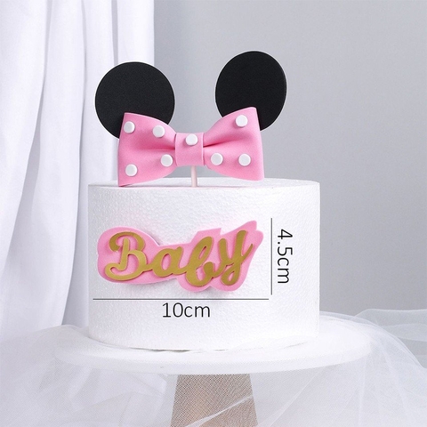 Nơ xốp Baby - HỒNG