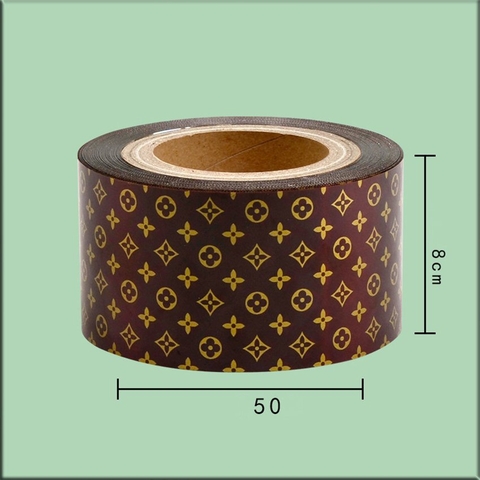 Cuộn Mika 8cm - Màu Nâu