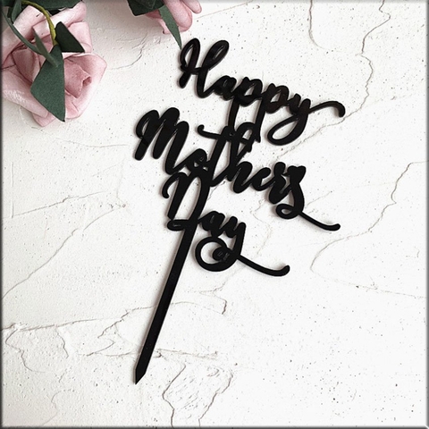 10 Thẻ Mica - Mother Day Đen