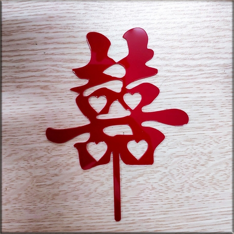 10 Thẻ Mica - Song Hỷ