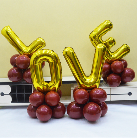 Bóng chữ LOVE 80cm