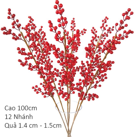 Cành đào đông 12 nhánh