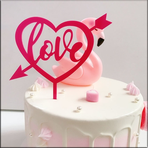 10 Thẻ Mica - Love mũi tên