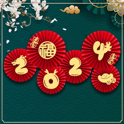 Quạt treo tết 2024