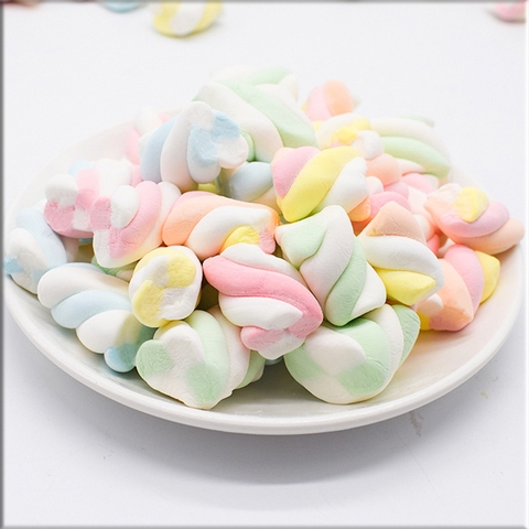 Kẹo Marshmallow (Gói 1000g) - Xoắn Mix