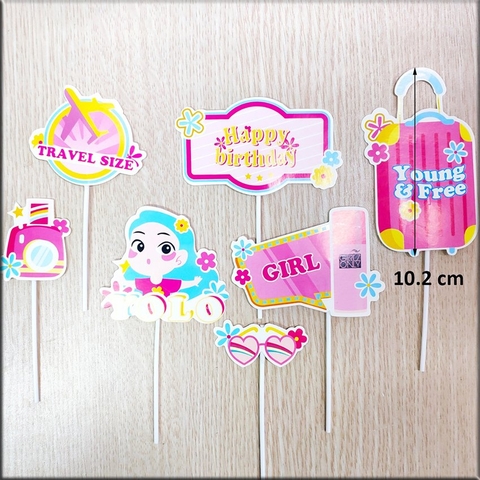 SCG Bé gái du lịch ( Hồng )